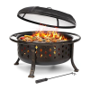 SINGLYFIRE 36 Inch Fire Pits for Outside Large Outdoor Wood Burning